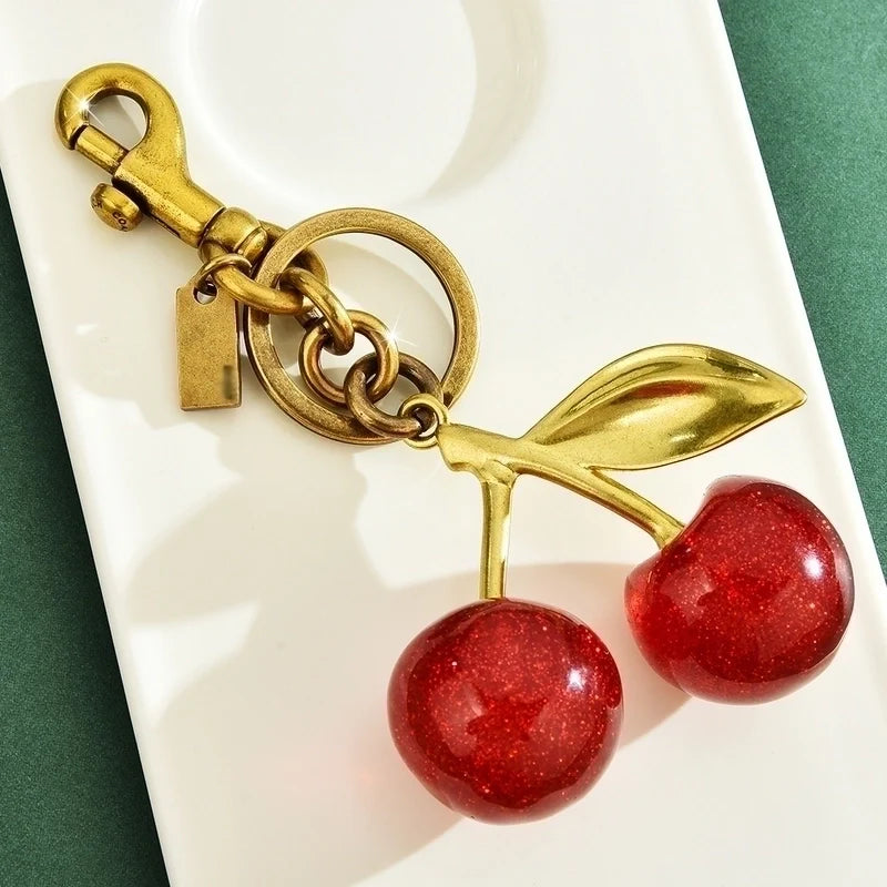 Classy Cherry Bag Charms