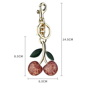 Classy Cherry Bag Charms