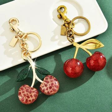 Classy Cherry Bag Charms